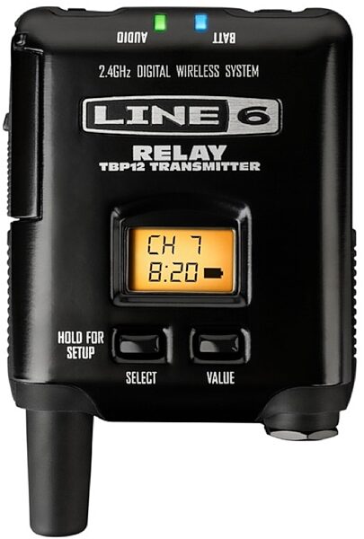 Line 6 Relay G55 Digital Guitar Wireless System, (2.4GHz), Transmitter