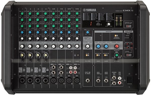Yamaha EMX5 Powered Mixer, New, Main