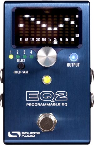 Source Audio EQ2 Programmable Equalizer Pedal, New, Main