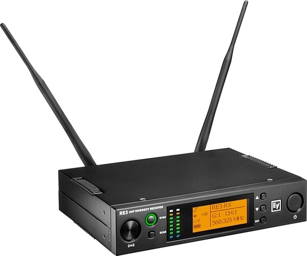 Electro-Voice RE3-ND76 Wireless Vocal Microphone System, Band 5H (560-596 MHz), View