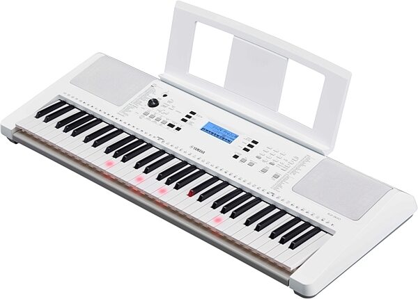 Yamaha EZ-300 Full-Size Lighted Personal Keyboard, 61-Key, New, Action Position Front
