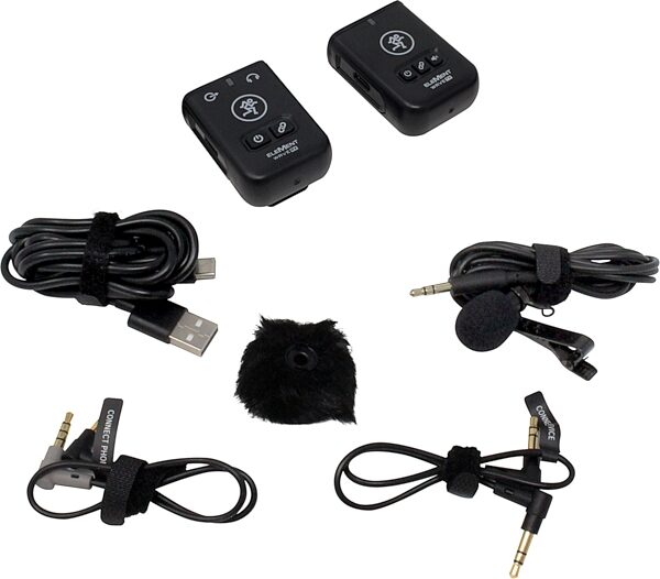 Mackie EleMent Wave LAV Lavalier Wireless Microphone System, New, Action Position Back