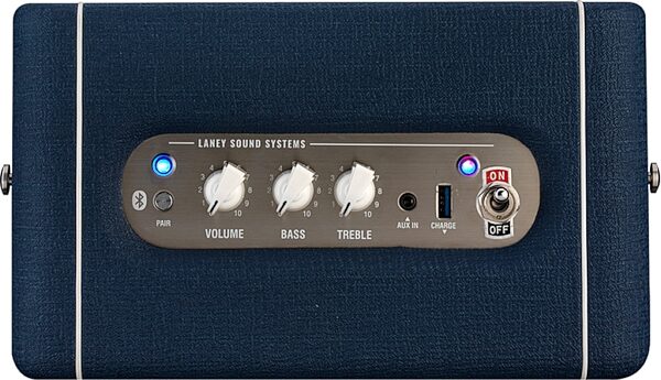 Laney Sound Systems Bluetooth Speaker, Lionheart Style, Detail Control Panel