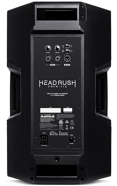 HeadRush FRFR-112 Powered Guitar Speaker Cabinet, New, Back