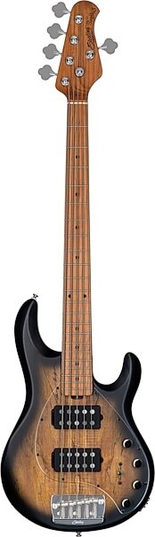 Sterling by Music Man RAY35HHSM Electric Bass (with Gig Bag), Natural Burl Satin, Main