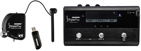Fishman TriplePlay Wireless MIDI Guitar Controller, fishman