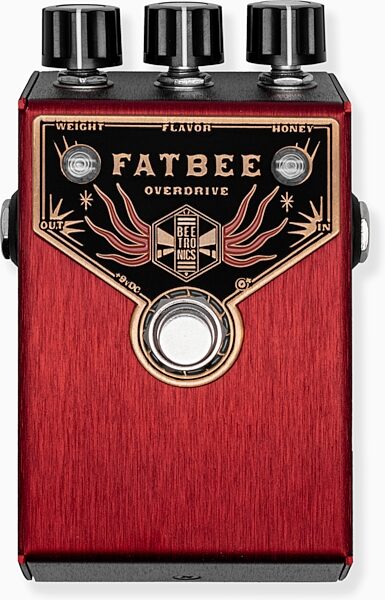 Beetronics Fatbee Overdrive Pedal, New, Action Position Front