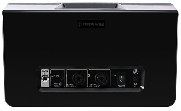 Mackie FreePlay Live Personal PA System with Bluetooth, New, Rear