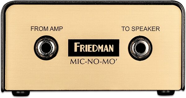 Friedman Mic-No-Mo Passive Guitar Cabinet Emulated DI Box, New, Action Position Back