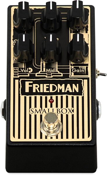 Friedman Small Box Overdrive Pedal, New, Action Position Back