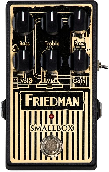Friedman Small Box Overdrive Pedal, New, Action Position Back