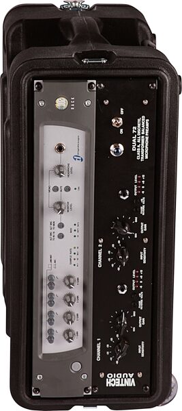 Gator Pro Series Deep Molded Audio Rack, 4-Space, 19 Inch, G-PROR-4U-19, with Wheels, Detail Side