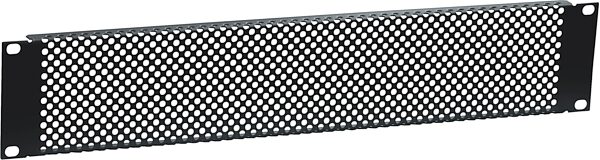 Gator GRW-PNLPRF1 1U Perforated Flanged Panel, New, Action Position Back