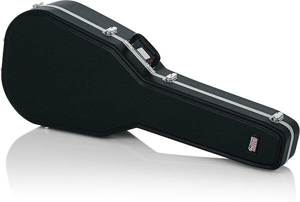 Gator Deep Contour/Round-Back Acoustic Guitar Case, New, Detail Side