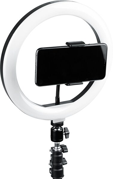Gator Frameworks Ring Light Tripod with Phone Clamp, New, Action Position Back