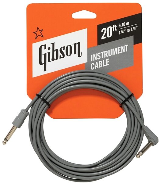 Gibson Vintage Original Instrument Cable, Gray, 20', view