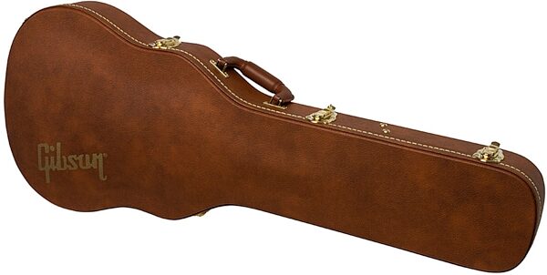 Gibson ES-339 Case, Brown, Action Position Back