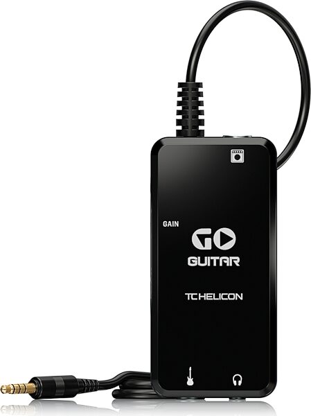 TC-Helicon GO GUITAR Portable Guitar Interface, New, Action Position Back
