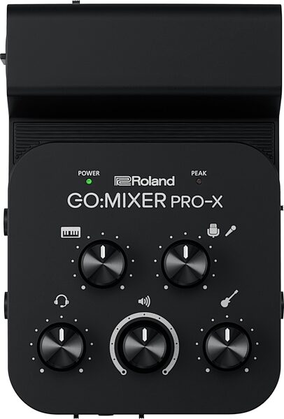 Roland Go:Mixer Pro-X Audio Mixer for Mobile Devices, New, Action Position Back