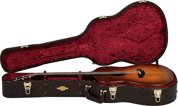 Taylor Grand Pacific Deluxe Acoustic Guitar Case, Western Floral, Action Position Side