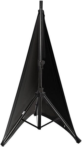 Gator Double Sided Speaker Stand Cover, Black, Blemished, View 1