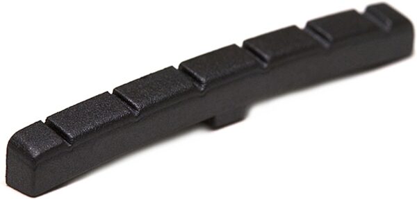 Graph Tech PT-5000-00 Black Tusq XL Slotted Flat or Curved Nut, New, Action Position Back
