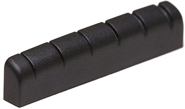 Graph Tech PT-6010-00 Black Tusq XL Slotted Nut, 43mm, Action Position Back