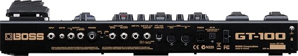 Boss GT-100 Floor Amp and Effects Pedal, New, Rear