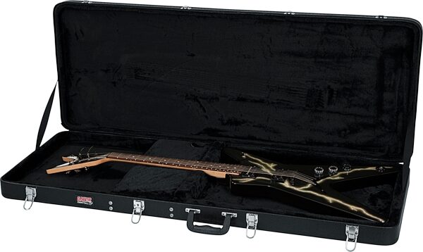 Gator GWE-EXTREME Hard-Shell Wood Guitar Case, New, Action Position Back