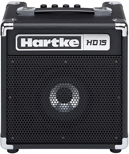 Hartke HD15 HyDrive Bass Combo Amplifier (15 Watts, 1x6.5"), New, Front