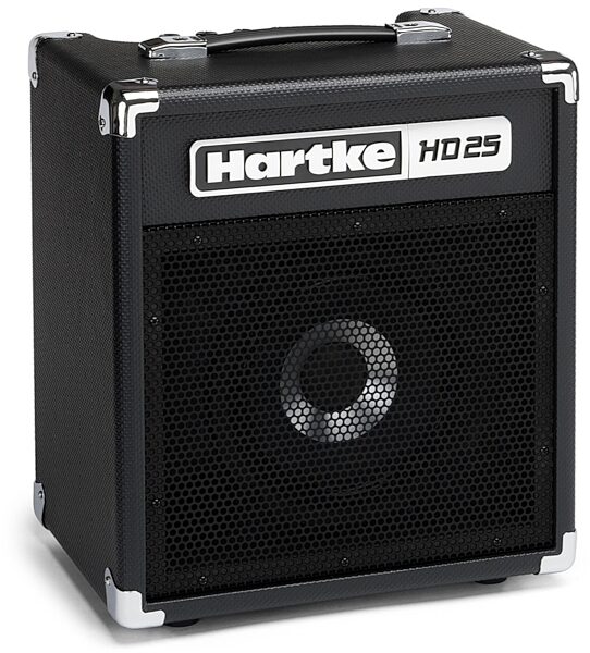 Hartke HD25 HyDrive Bass Combo Amplifier (25 Watts, 1x8"), New, Angle