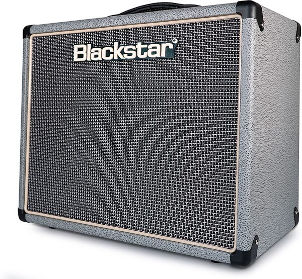 Blackstar HT5 Guitar Combo Amplifier with Reverb (5 Watts, 1x12"), Bronco Grey, Action Position Back