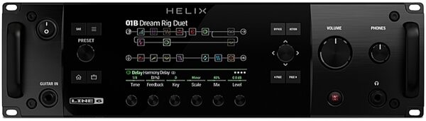 Line 6 Helix Rack Multi-Effects Unit, New, Front