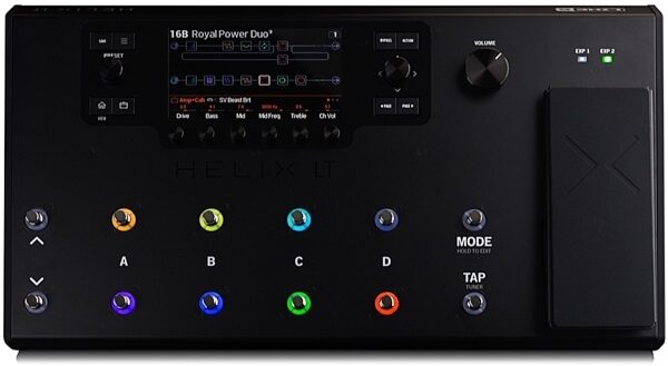 Line 6 Helix LT Modeling Electric Guitar Processor, Warehouse Resealed, Main