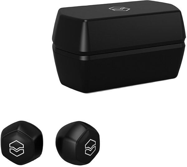 V-Moda Hexamove Lite True Wireless Bluetooth Earbuds, Black, view