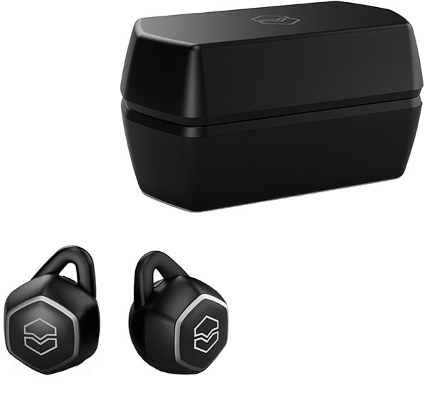 V-Moda Hexamove Pro True Wireless Bluetooth Earbuds, Black, view