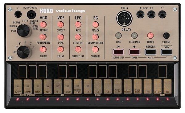 Korg Volca Keys Analog Loop Synthesizer, New, Main