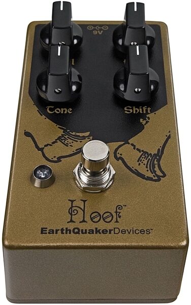 EarthQuaker Devices Hoof V2 Fuzz Pedal, Blemished, Front