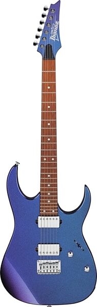 Ibanez GRG121SP GIO Electric Guitar, Blue Metal Chameleon, view