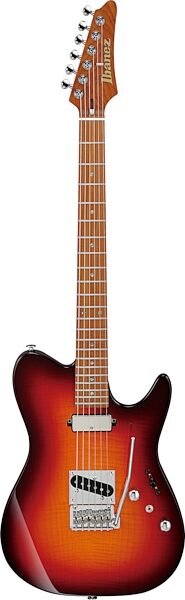 Ibanez Prestige AZS2200F Electric Guitar (with Case), Sunset Burst, Action Position Back