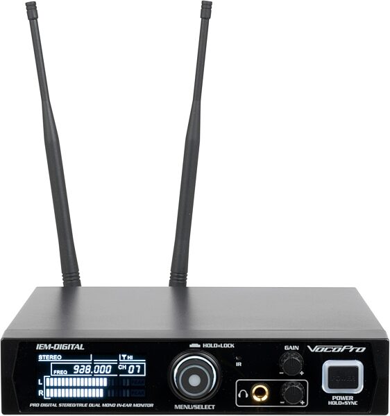 VocoPro IEM-Digital Stereo In-Ear Monitor 4-Pack, New, Main