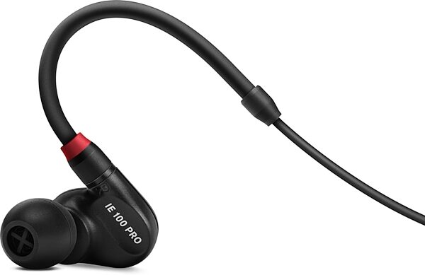 Sennheiser IE 100 PRO Dynamic In-Ear Monitor Headphones, Black, Back