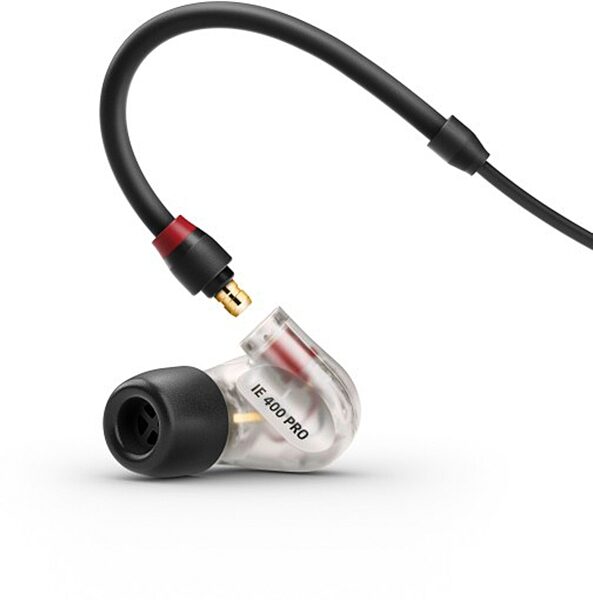 Sennheiser IE 400 PRO In-Ear Monitor Headphones, Clear, Unplugged