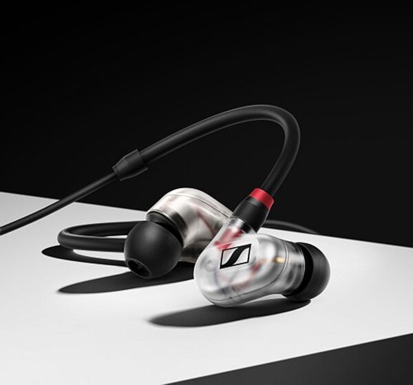 Sennheiser IE 400 PRO In-Ear Monitor Headphones, Clear, Effect
