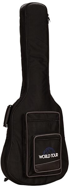 World Tour Deluxe 20mm ES-335-Style Guitar Gig Bag, New, Back