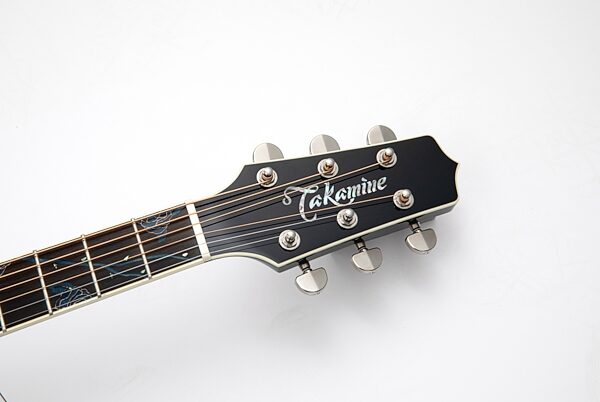 Takamine LTD 2021 Acoustic-Electric Guitar (with Case), Action Position Back