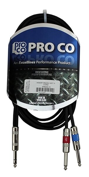 Pro Co IPBQ2Q Insert Cable, 20', main