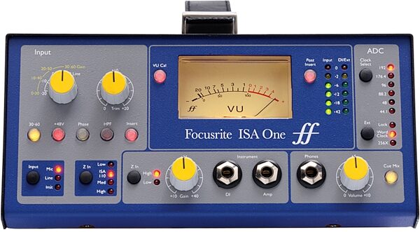 Focusrite ISA One Analogue Microphone Preamp, New, Front