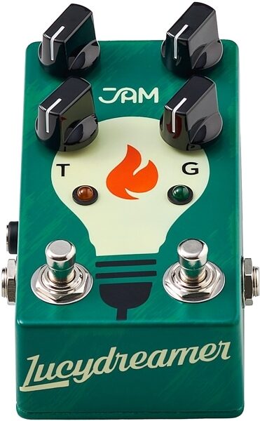 JAM Pedals Lucydreamer Overdrive Pedal, New, Action Position Side