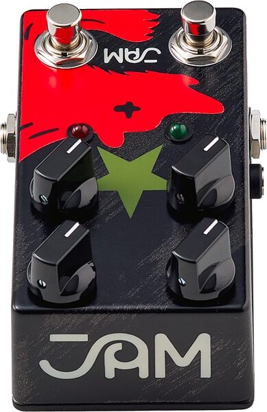 JAM Pedals Red Muck Bass Fuzz Distortion Pedal, New, Action Position Back